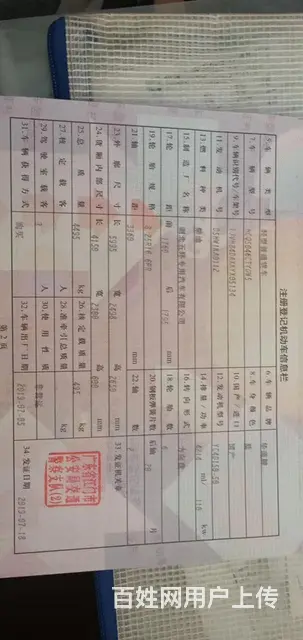 重汽王牌 平板车  4米2 - 图片 3