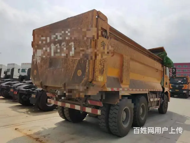 国五后八轮环保车350马力德龙5米8货厢 - 图片 7