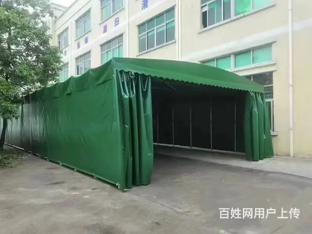 庆典展会物流蓬停车蓬移动帐篷仓库蓬电动雨棚篮球场棚 - 图片 6