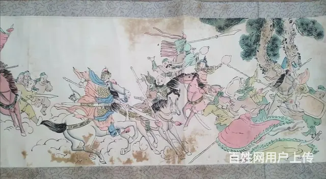 古画：岳飞抗金图 - 图片 5