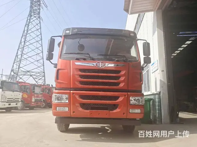 拉30吨挖机拖车解放四桥挖掘机平板车可分期付款 - 图片 10