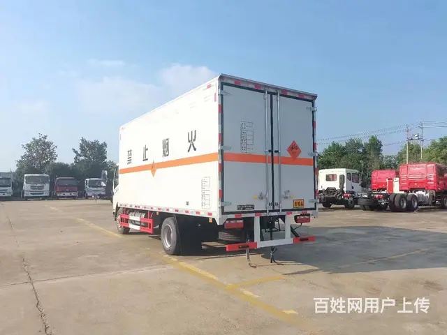 蓝牌5.5米爆破器材厢式运输车低价出售 - 图片 7