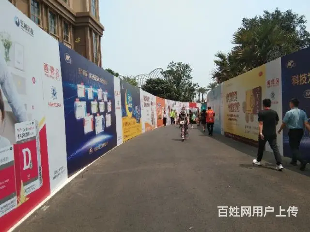 海口水鼓大鼓 道旗A字板 桁架搭建 - 图片 2