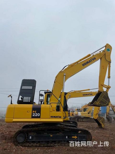 转让二手挖掘机小松220-8手续全质保两年全国包送的图片