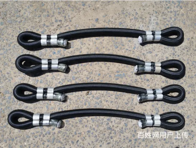 高强弹力绳 缓冲绳 弹射绳 蹦极弹力绳 弹力皮筋 - 图片 9