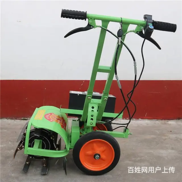 手推式小型除草机 电动除草松土机 电动开沟锄草机徐 - 图片 9