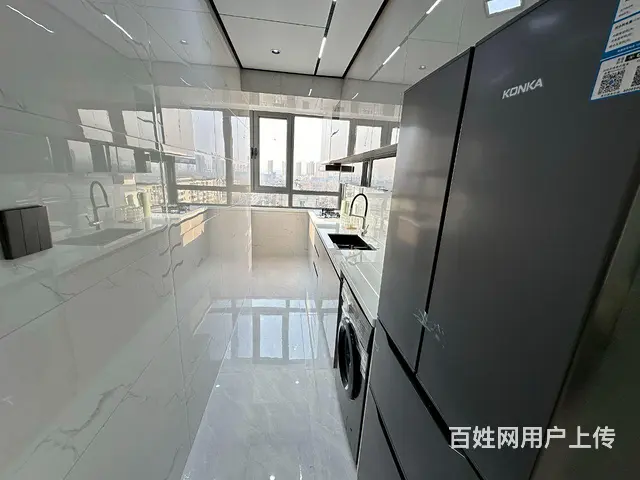 万达商圈 繁荣新都 精装修 电梯直达68平 赠送全新家具家电 - 图片 9