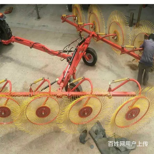 9L-系列悬挂式指盘搂草机 农用秸秆清理机价格LY - 图片 3