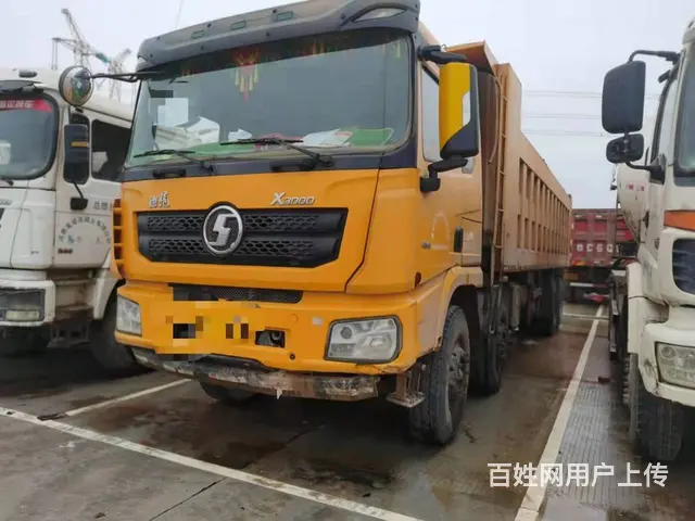 国五陕汽德龙X3000前四后八自卸车8米8货厢43 - 图片 1