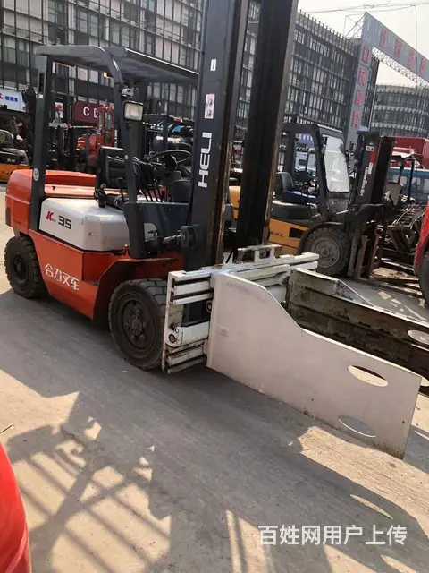 个人二手叉车转让 4米二手抱夹叉车 3吨合力叉车 - 图片 3