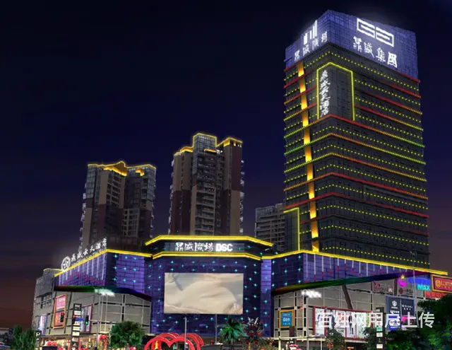 湛江地区城市夜景照明，LED楼宇亮化工程设计及施工 - 图片 3