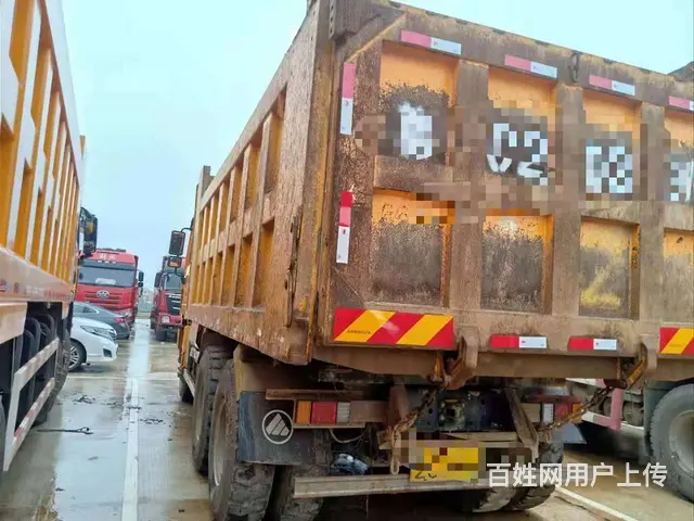 国五陕汽德龙F3000后八轮自卸车375马力6米货 - 图片 4