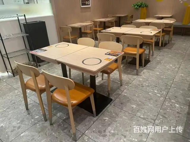 源头家具厂冰室家具定做双人卡座储物餐台岩板木饰面 - 图片 1