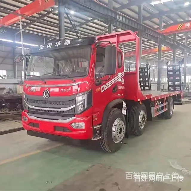 东风小三轴法士特8档挖机拖车 挖机板车 特价现车供应 - 图片 2