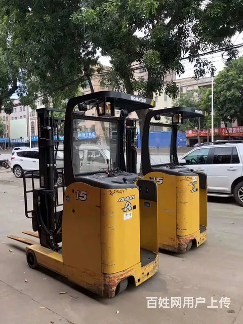 仓储堆高4米5米电动前移式叉车，仓储站驾式电瓶叉车 - 图片 12