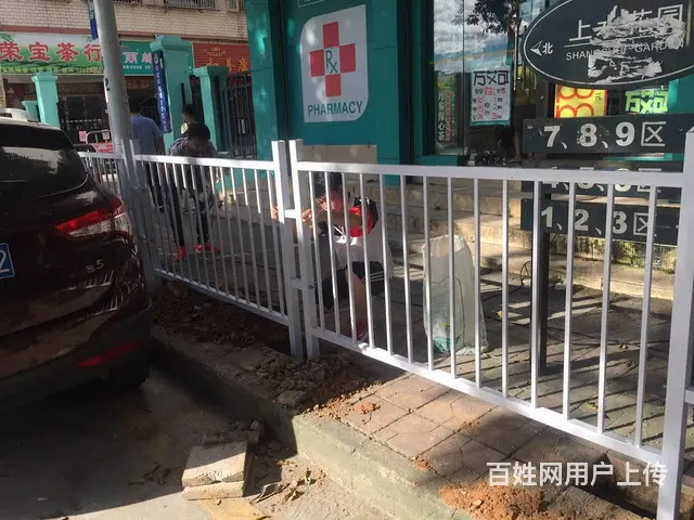 景区道路护栏 款式可定制 人行道两侧围栏 - 图片 3