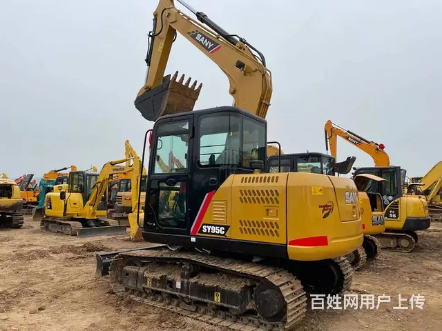 出售二手挖掘机三一95-10手续全质保两年全国包送 - 图片 1