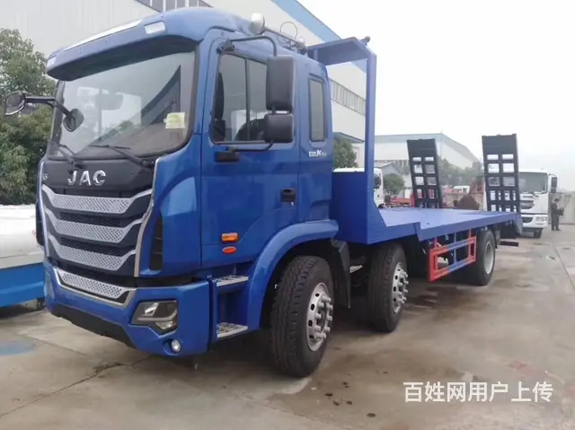 大型挖机钻机拖板车 三轴江淮平板车 二手三轴平板车 - 图片 9