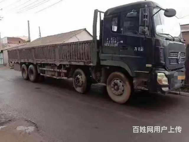 国四前四后八平板车350马力16年7月东风天龙 - 图片 2