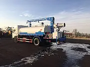 铁路专用吊杆式全液压多功能抑尘车 厂家在哪里及配置