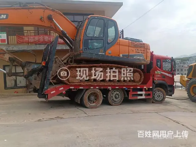 淮南东风华神前二后六平板车 跑高速专用17吨不超挖机拖车 - 图片 12