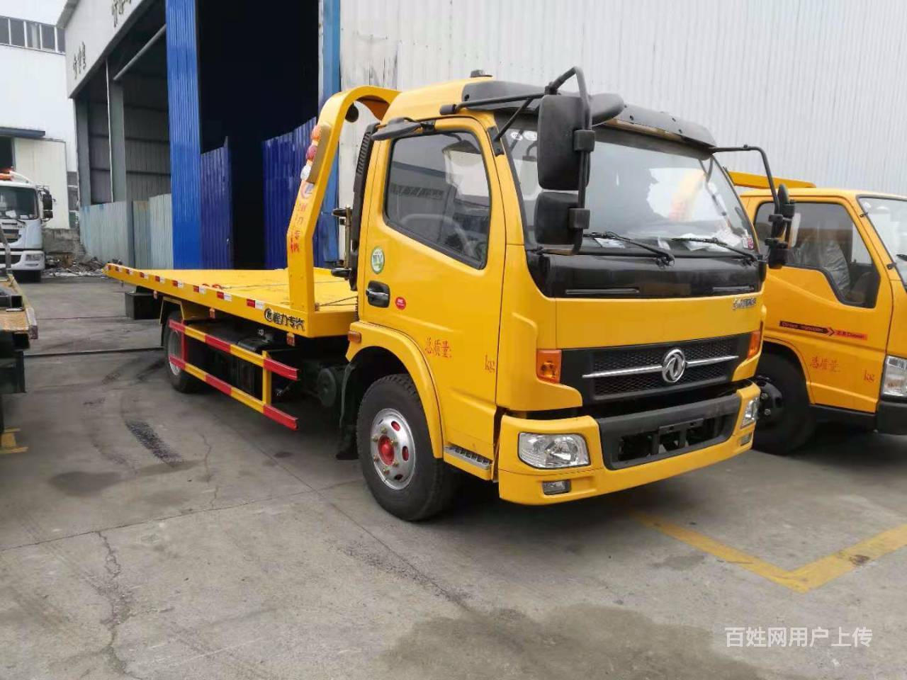 荆州市一拖二蓝牌清障车拖车品牌价格电话知名厂家 - 荆州沙市工程车