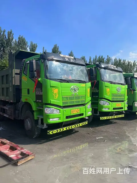 出售多台国五排放环保绿解放后八轮，个人户 - 图片 3