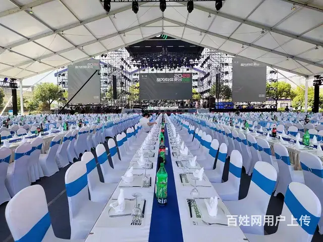 舞台灯光音响、LED屏、桌椅、雷亚架、桁架喷绘租赁 - 图片 6