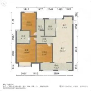 新城悦隽 双证 130平 精装99万 - 图片 9