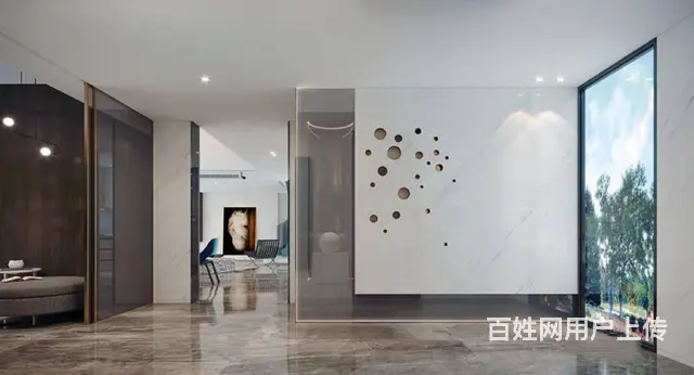 现代轻奢|286平米常州别墅装修案例 - 图片 3
