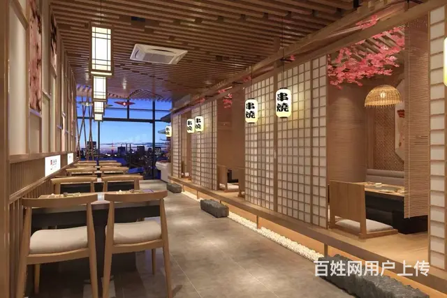 合肥原木风日料店装修，别样美食体验空间设计 - 图片 2