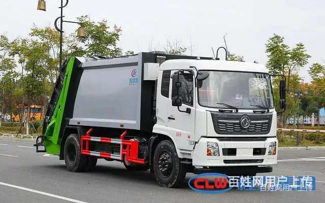 东风天锦 生活垃圾车 厂家报价及图片 - 图片 9