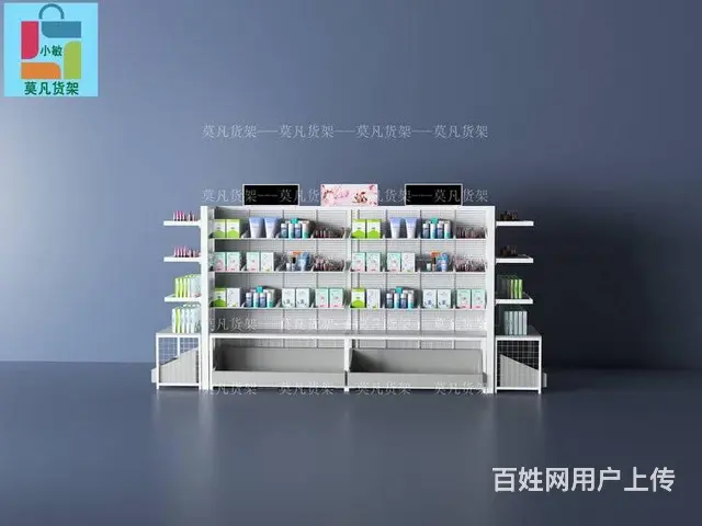 莫凡货架厂家咨询-温州三福饰品货架效果图 - 图片 5