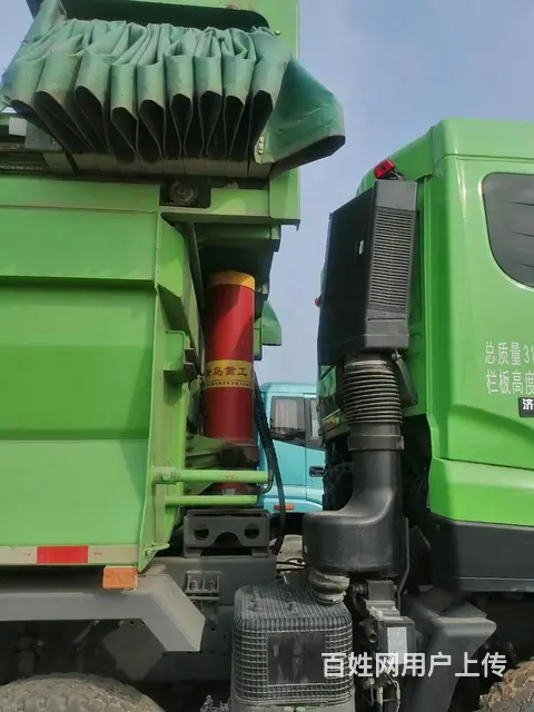 国五出售二手斯太尔7.2米U型环保渣土车380马力 - 图片 5