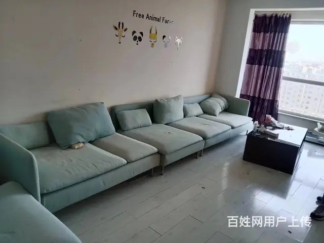 出售二手沙发，宜家布艺沙发4米 - 图片 1