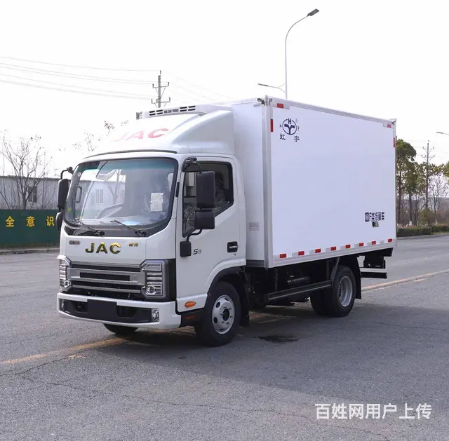 3米7国6江淮帅铃S3冷藏车海鲜水果冷链药品保温车 - 图片 1