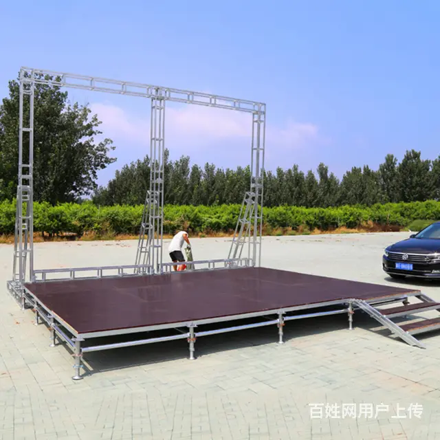 南充广告桁架租赁、桁架搭建舞台搭建 - 图片 7