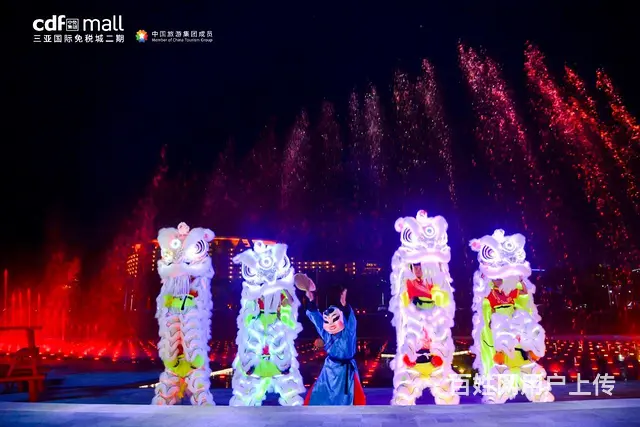 LED灯光醒狮表演团队，夜光醒狮表演，灯光舞狮表演 - 图片 10
