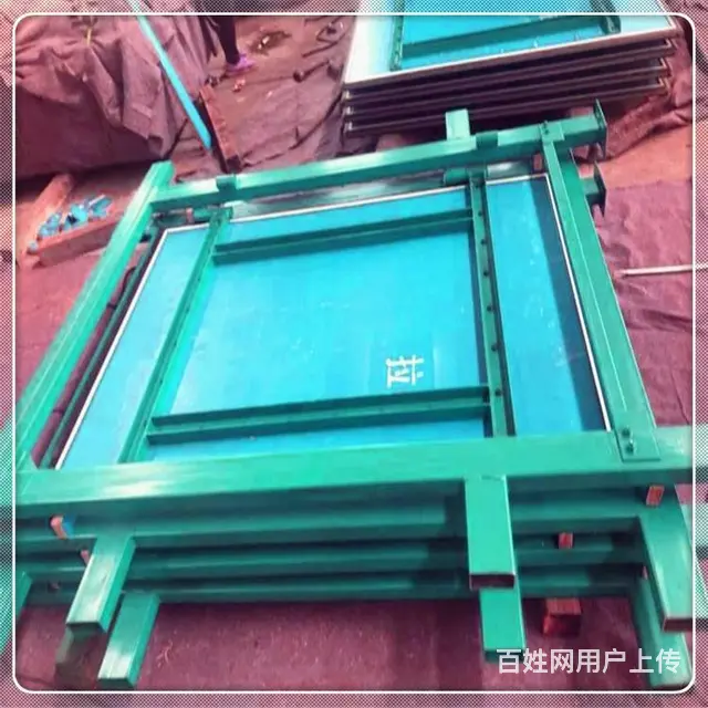 正反向无压风门 矿用气动自动半自动 防突减压风门 - 图片 1