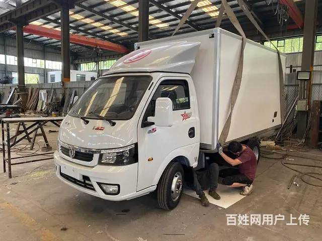 东风蓝牌冷藏车F类冷藏车面包冷藏食堂冷藏车 - 图片 1
