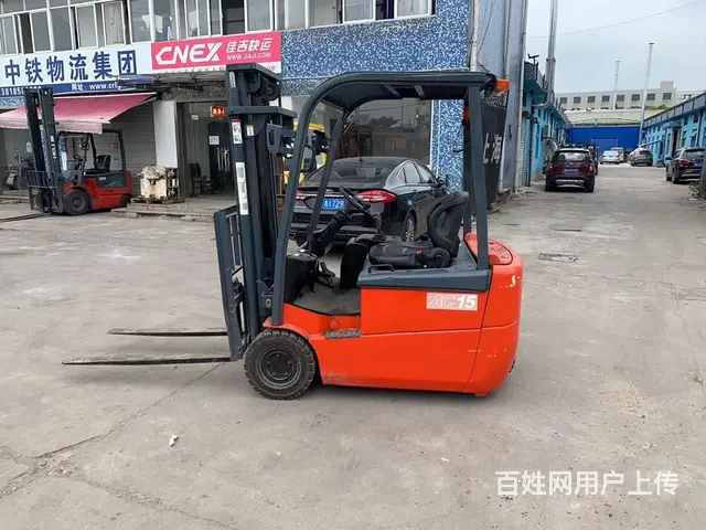 合力1.5吨三支点电动叉车 个人不用二手叉车便宜出 - 图片 1