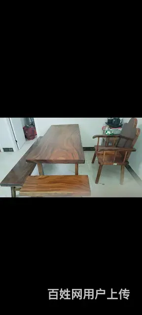 茶桌高端高级泡茶桌大板办公桌茶几展示博古货架办公桌 - 图片 8