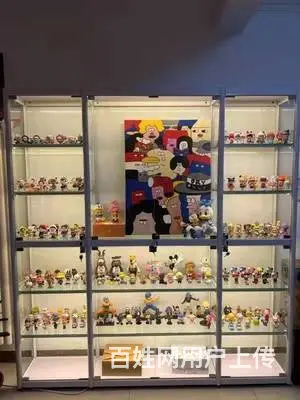 二手展柜厦门玻璃柜饰品柜手办柜模型柜 - 图片 1