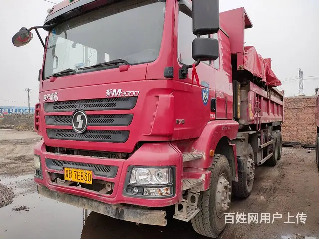 17年国五德龙新M3000自卸车375马力箱7米2 - 图片 1