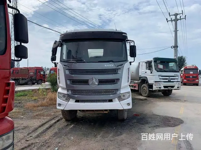 出售二手三一搅拌车19年大14方三一上装350马力 - 图片 1
