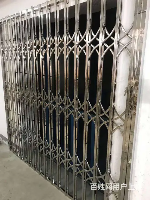 沈阳不锈钢推拉门 白钢拉链门 不锈钢拉链门 - 图片 3