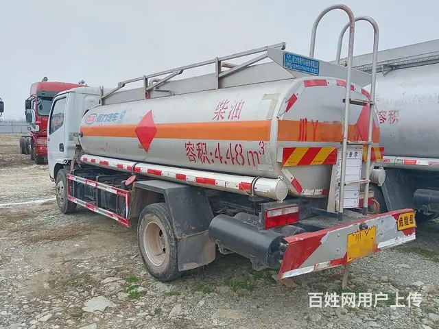 二手东风5吨油罐车加油车2020年5月四川牌照 - 图片 3
