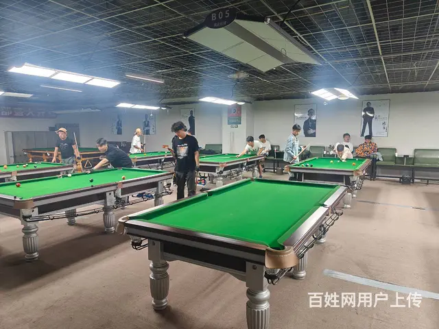 3816（爆铺网）大型商圈成熟经营三年老店台球厅低价转让啦 - 图片 11
