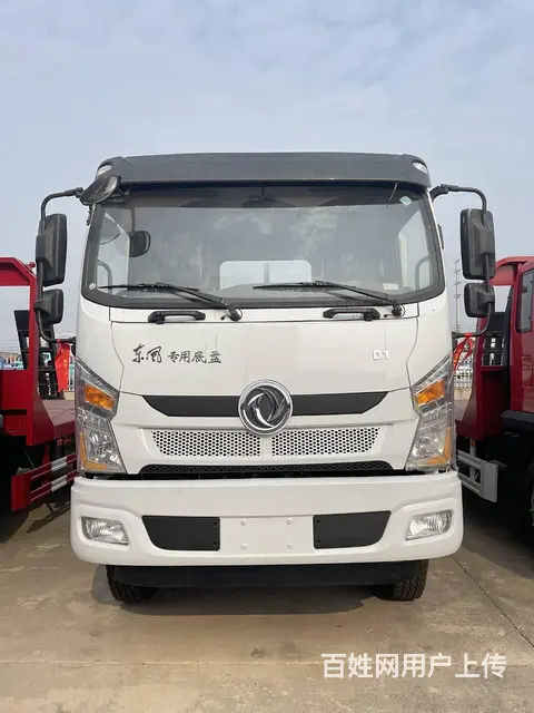 新品车型 国六东风D1挖机拖车 单桥平板车价格 - 图片 2