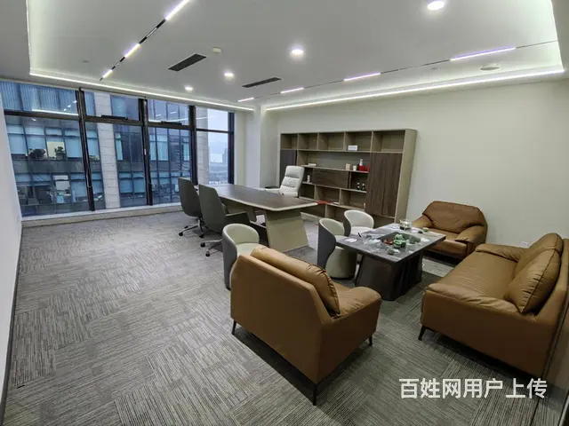 星城中心，地铁口，大小都有，得房率高，拎包办公，精装修带家具 - 图片 3